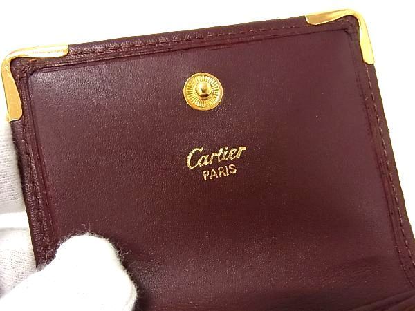 □新品□未使用□ Cartier カルティエ マストライン レザー コイン