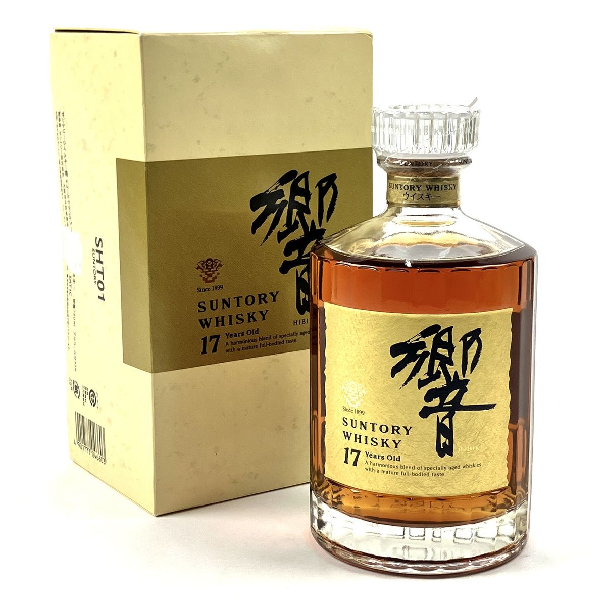 東京都内限定発送】 サントリー SUNTORY 響 17年 両面 ゴールドラベル