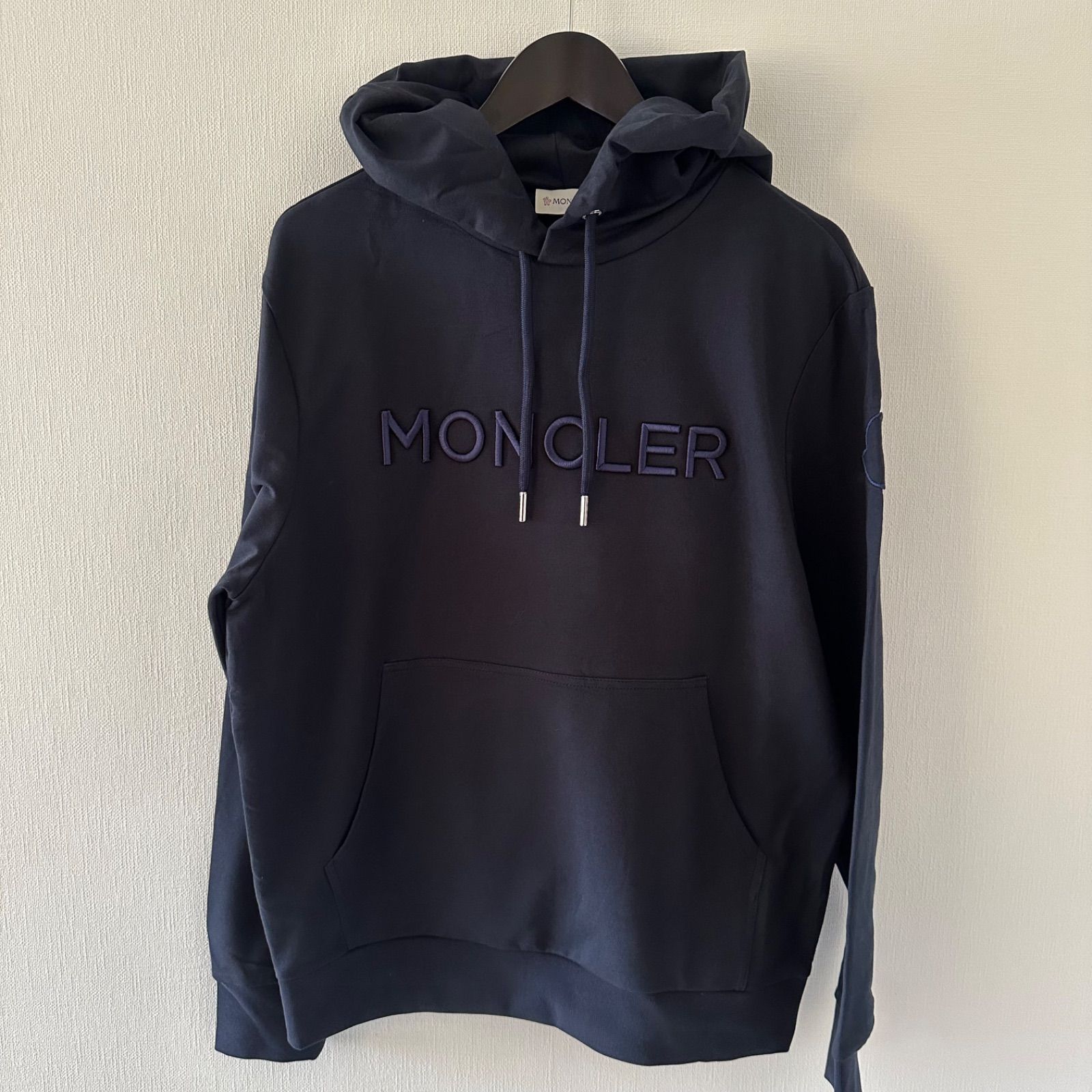 サイズXXL Moncler Felpa パーカー Navy 必ずプロフィールをお読み上ご