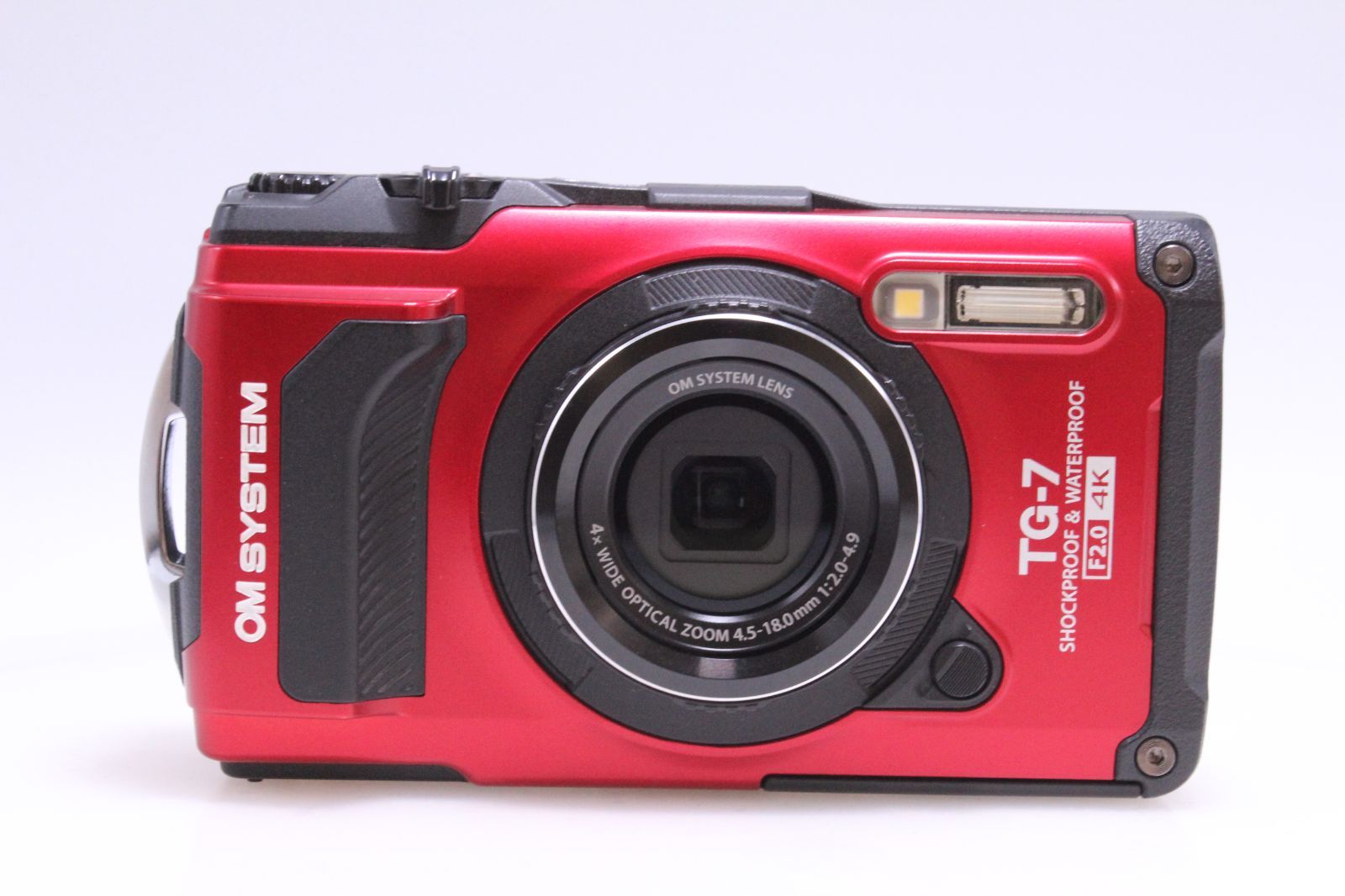 極美品】OM SYSTEM Tough TG-7 レッド