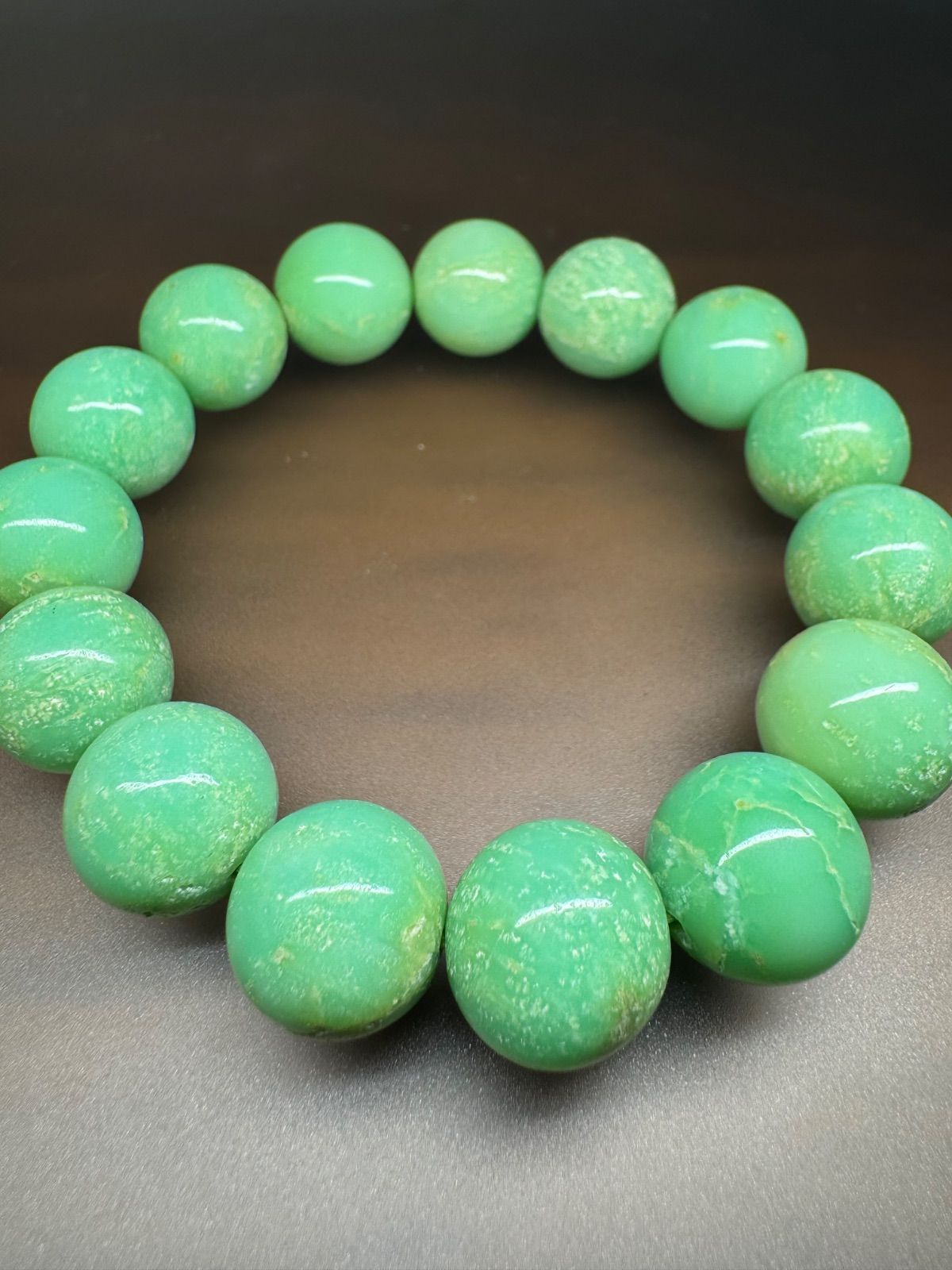 SSS大粒14.7㎜クリソプレーズ