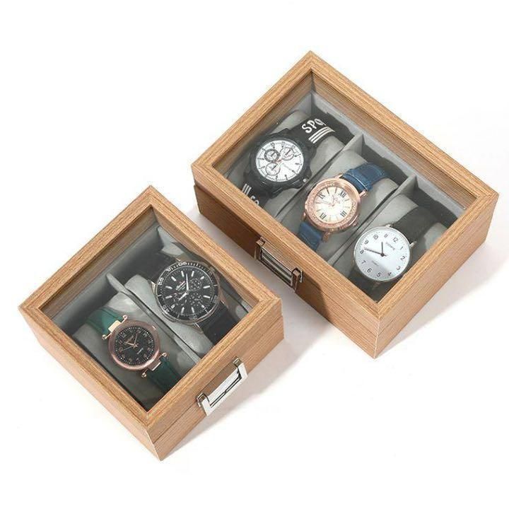 本格派ま 新品 未使用 腕時計収納 コレクションケース 時計ボックス 木製 おしゃれ 高級感 ３本収納 その他 Lavacanegra Com Mx Lavacanegra Com Mx