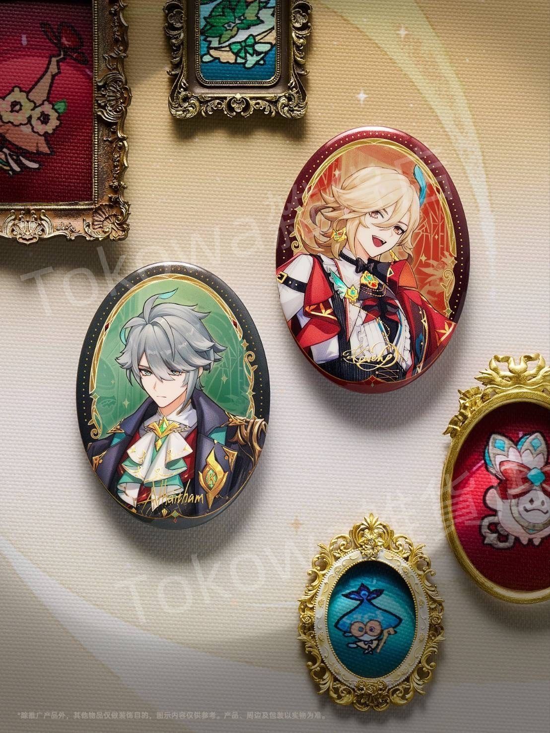 正規品　アルハイゼン　カーヴェ　アクリルスタンド　缶バッジ　原神　ケンタッキー 正規品 アルハイゼン カーヴェ アクリルスタンド 缶バッジ 原神