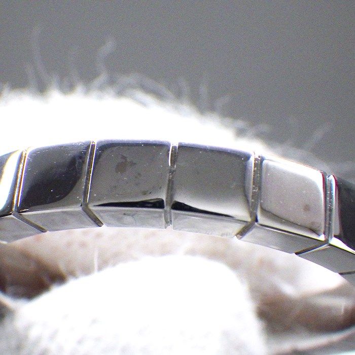 カルティエ Cartier リング ラニエール ロゴ K18WG 15号 / #55 【中古  