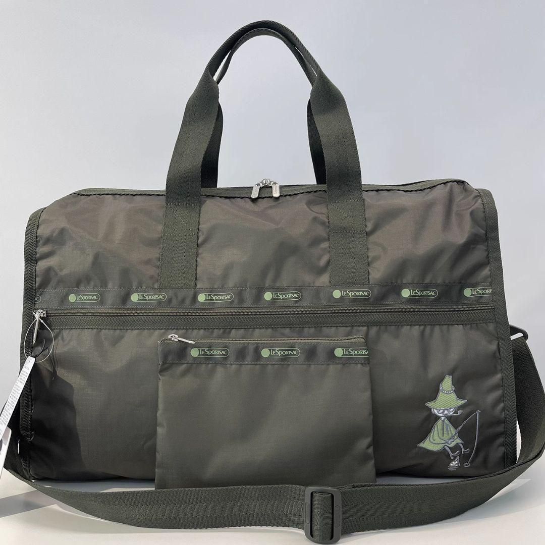 2057 レスポートサック ボストンバッグ 刺繍 ネコ 2way タグ付き新品