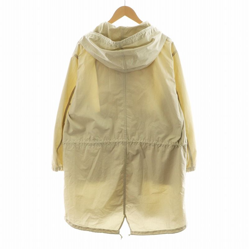 マーガレットハウエル MHL. WASHED COTTON NYLON コート ロング