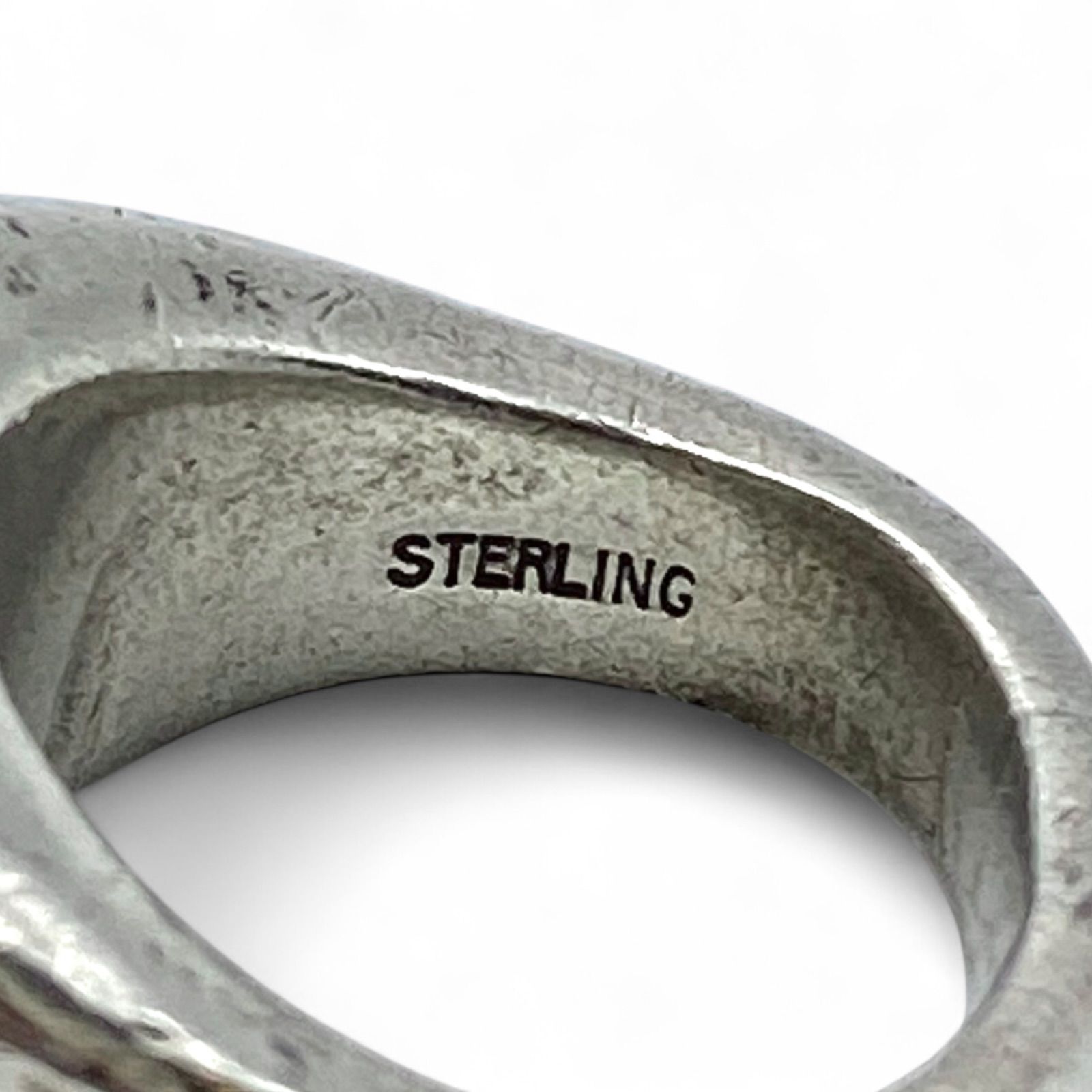 古の紋章】ゴシック Silver 925 刻印 90s Vintage Ring シルバー 