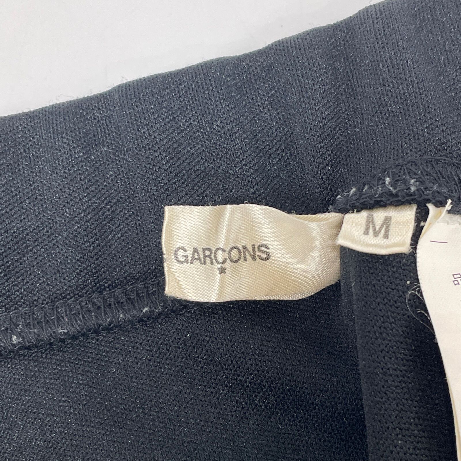 A16631 美品 コムデギャルソンコムデギャルソン　千鳥 ハーフサルエルパンツ COMMEdesGARCONS コムデギャルソン GF-T041 AD2010 ねじり 変形