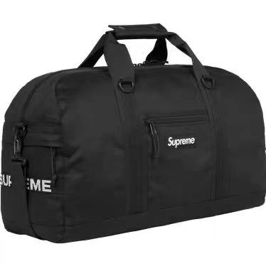 23SS Supreme Field Duffle Bag Black