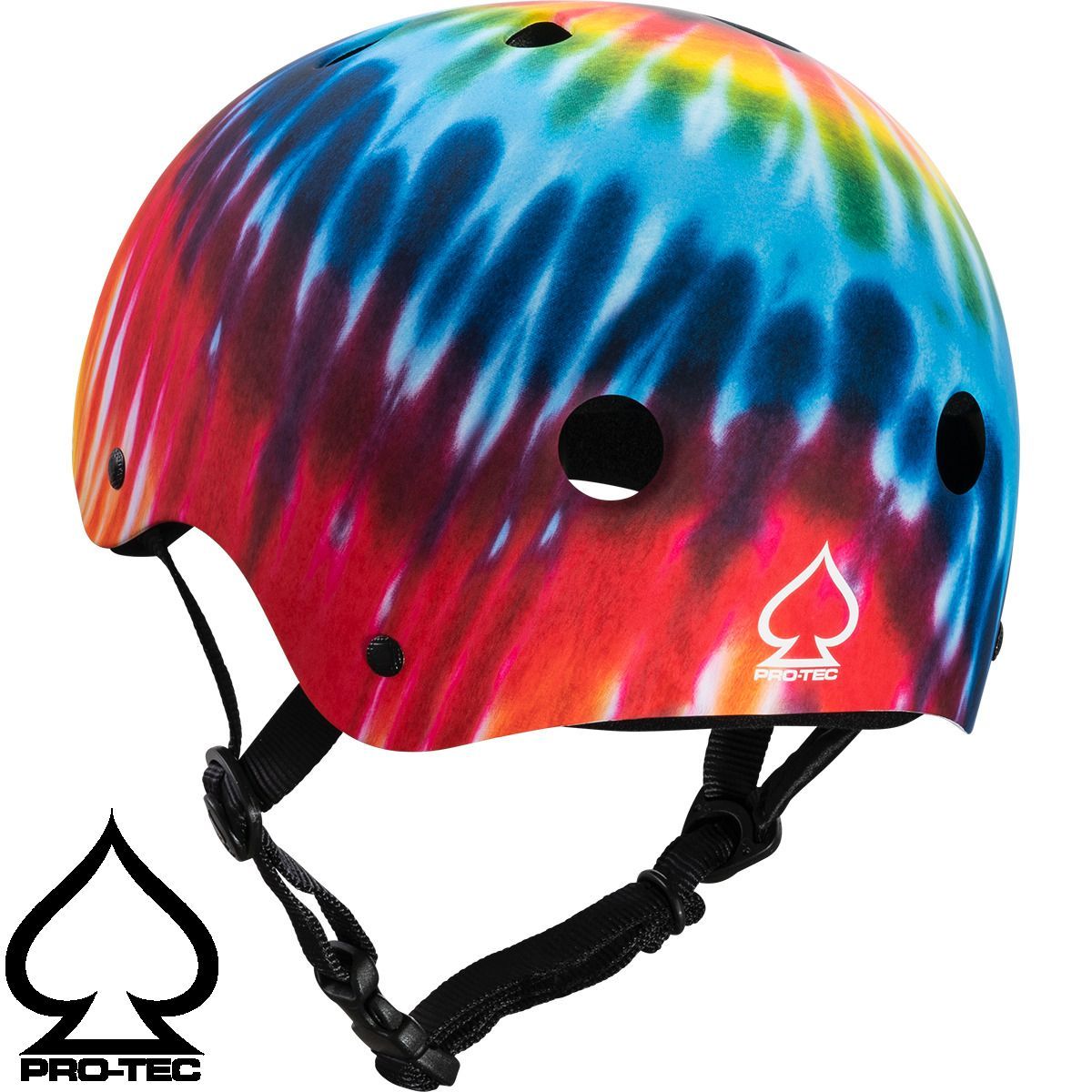 正規輸入品 PRO-TEC CLASSIC SKATE TIE DYE プロテック スケートヘルメット クラシックスケート タイダイ