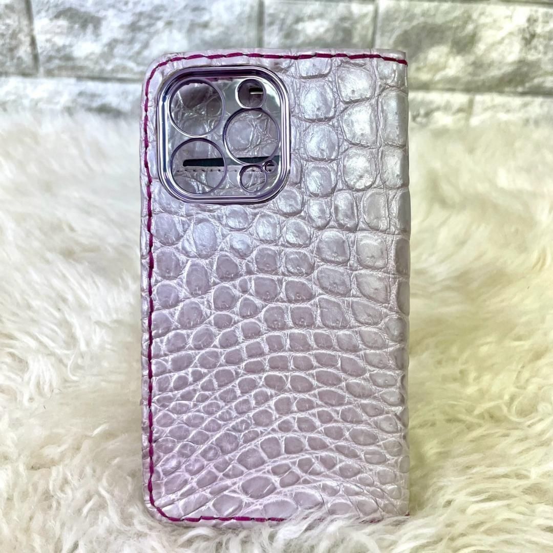 ゼルパリ スマホケース クロコダイル iPhone14pro
