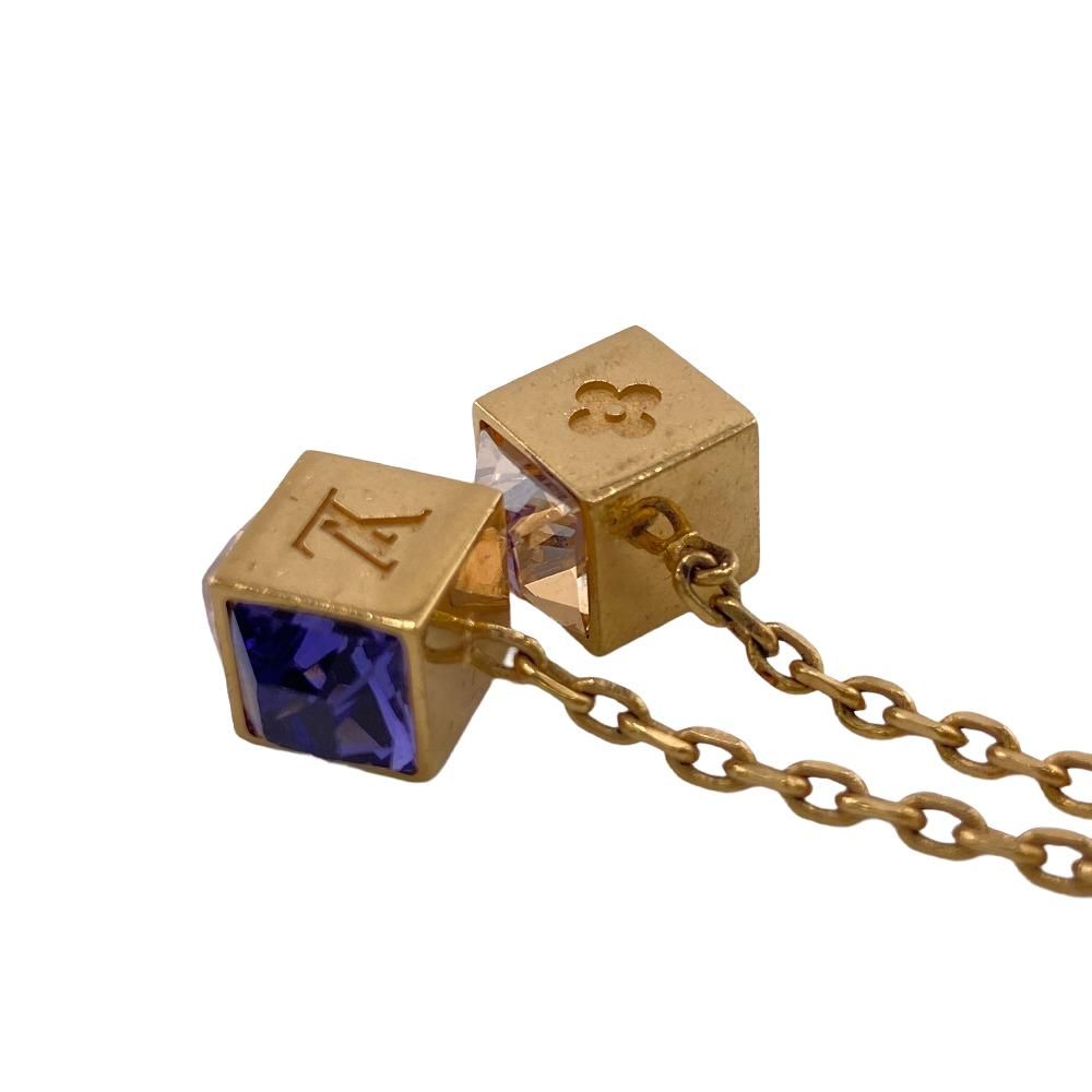 ルイヴィトン Louis Vuitton ゴールドチェーン ギャンブルピアス ルイ