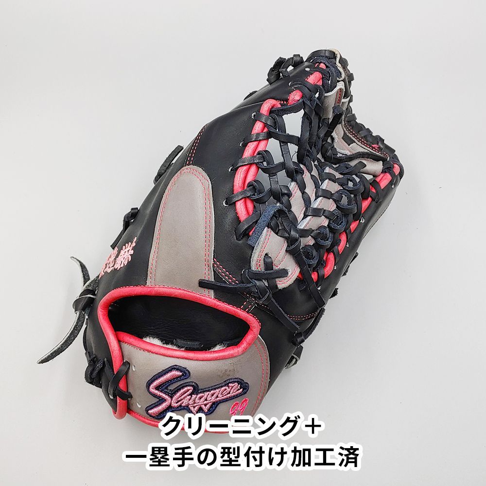 クリーニング済み スラッガー 軟式用 ファーストミット 型付け済み slugger グラブ WE1347