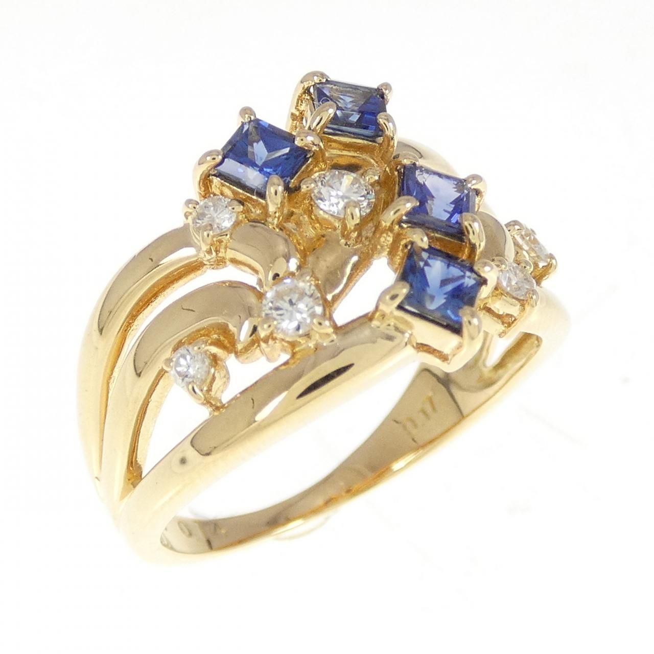 タサキ サファイヤ リング 0.74CT - メルカリ 