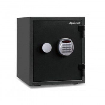 耐火 耐水デザイン金庫 R3デジタルテンキー式ロック 容量25L ブラック A125R3WRBLACK