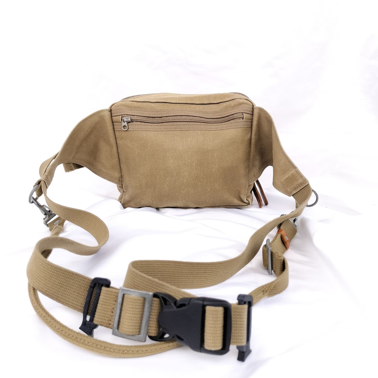PORTER ポーター キャンバス×レザー ボディバッグウエストポーチ ベージュ PORTER ポーター キャンバス×レザー ボディバッグウエストポーチ