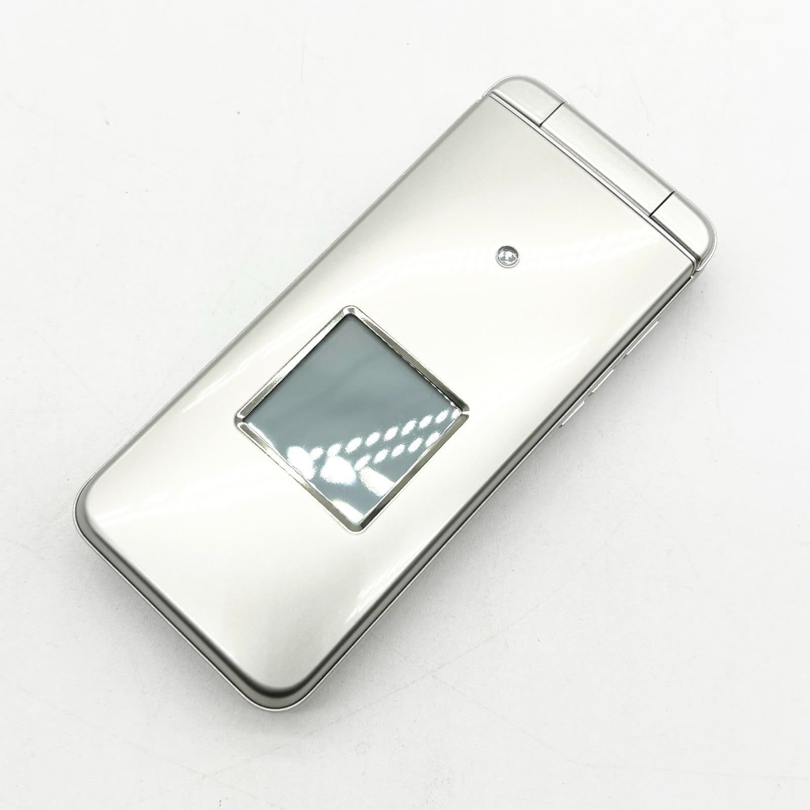 au かんたんケータイ KYOCERA KYF41 シャンパンゴールド