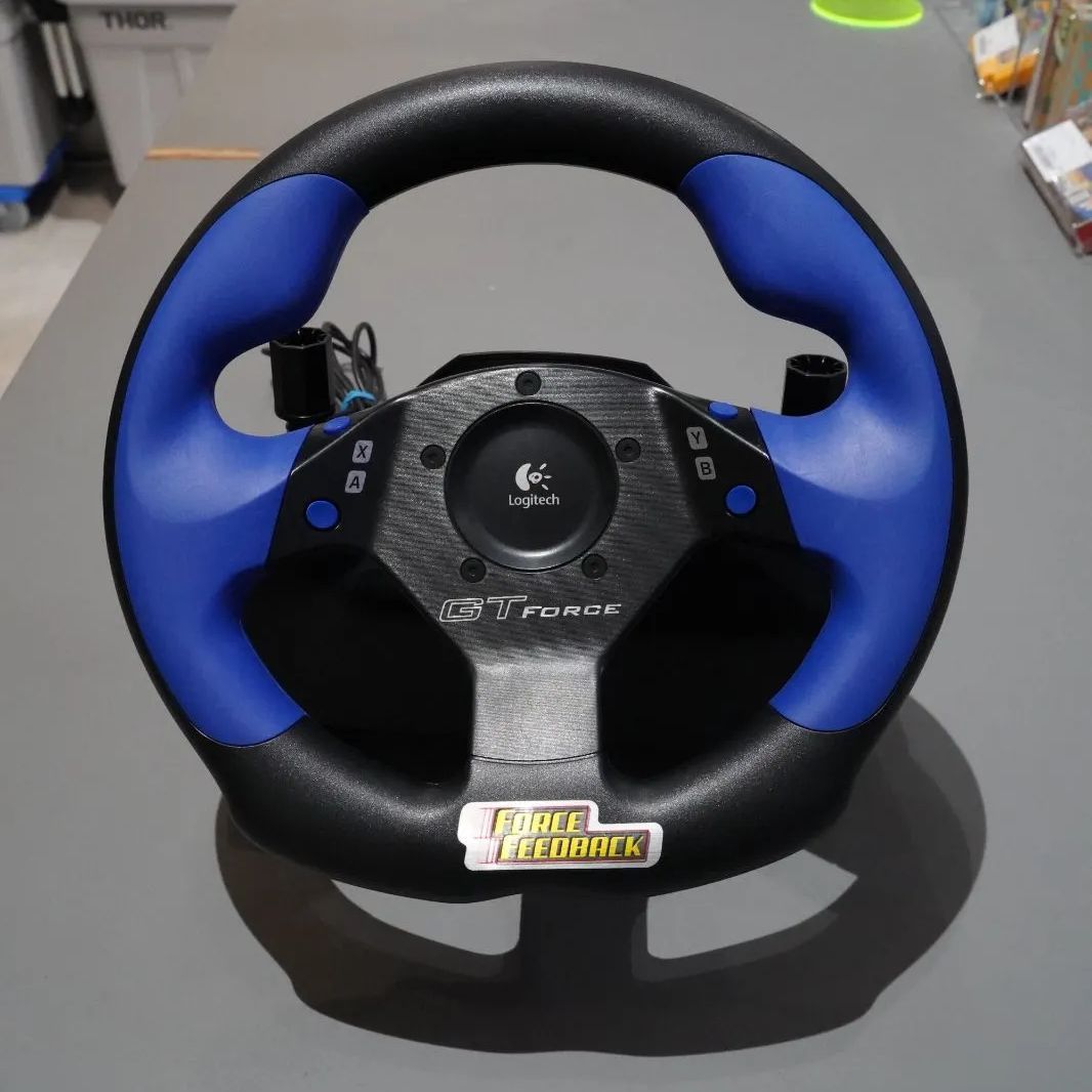動作確認済】Logicool GT FORCE LPRC-10000 ステアリング 