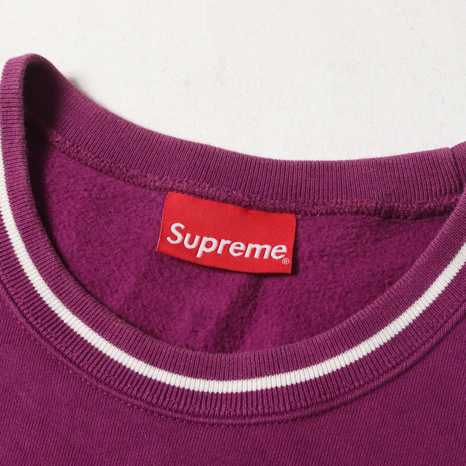 Supreme シュプリーム スウェット サイズ:XL パイピング パネルロゴ 