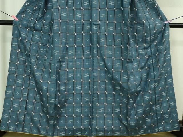 平和屋着物□極上 本場琉球絣 手おり 大城清栄作 証紙付き 逸品  