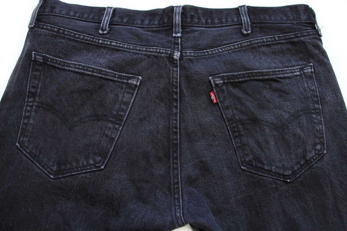 メキシコ製 Levi'sリーバイス 501 ストレッチ ブラック デニム