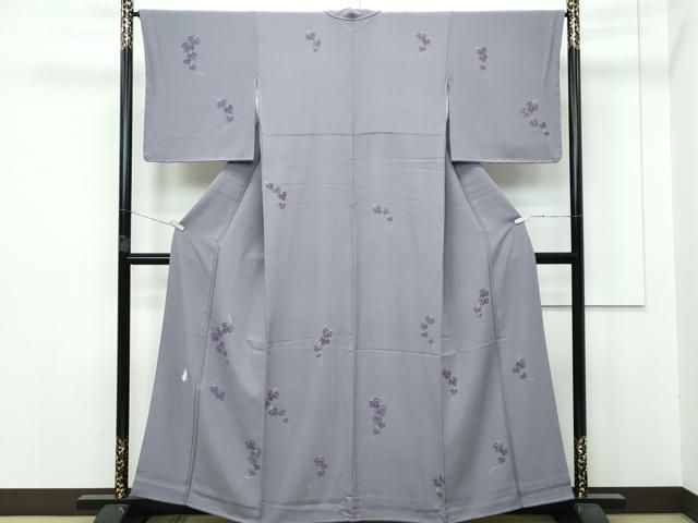 平和屋本店□極上 東京友禅 菅有鬼一 訪問着 枝花文