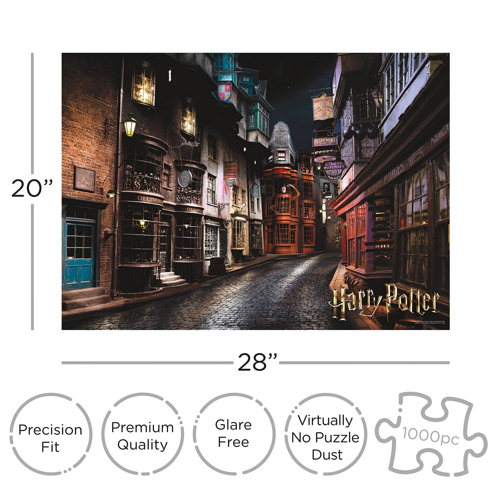 Aquarius Harry Potter Diagon Alley 1,000pc Puzzle [ダイアゴン路地]
