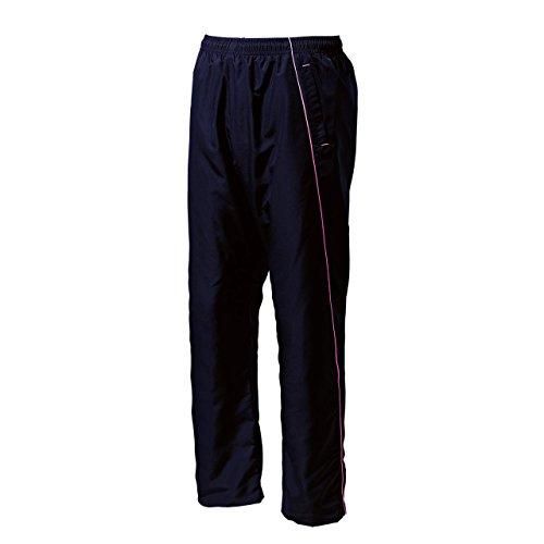 【新品・5営業日で発送】wundou(ウンドウ) ウォームアップウインドブレーカーパンツ　Ｐ－４８５０Ｊ　紺ｘピンク（８２）　サイズ：１４０