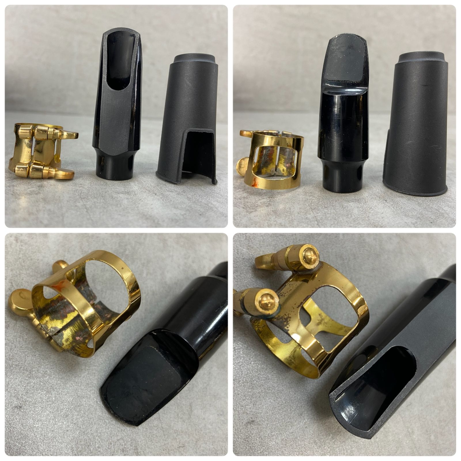 Hilax ソプラノサックス ラッカー マウスピース セミハード
