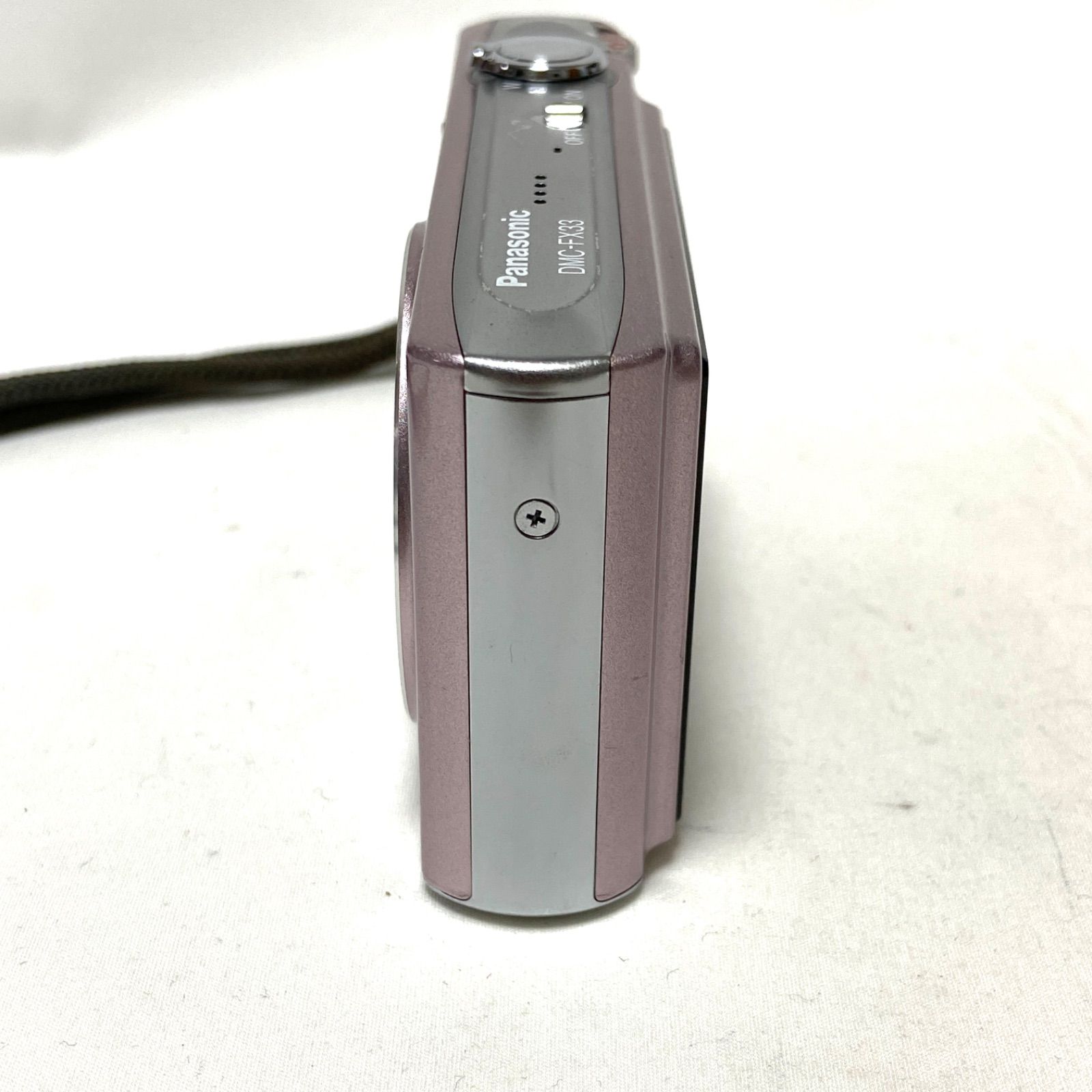 Panasonic LUMIX DMC-FX33 ピンク コンパクトデジタルカメラ ジャンク