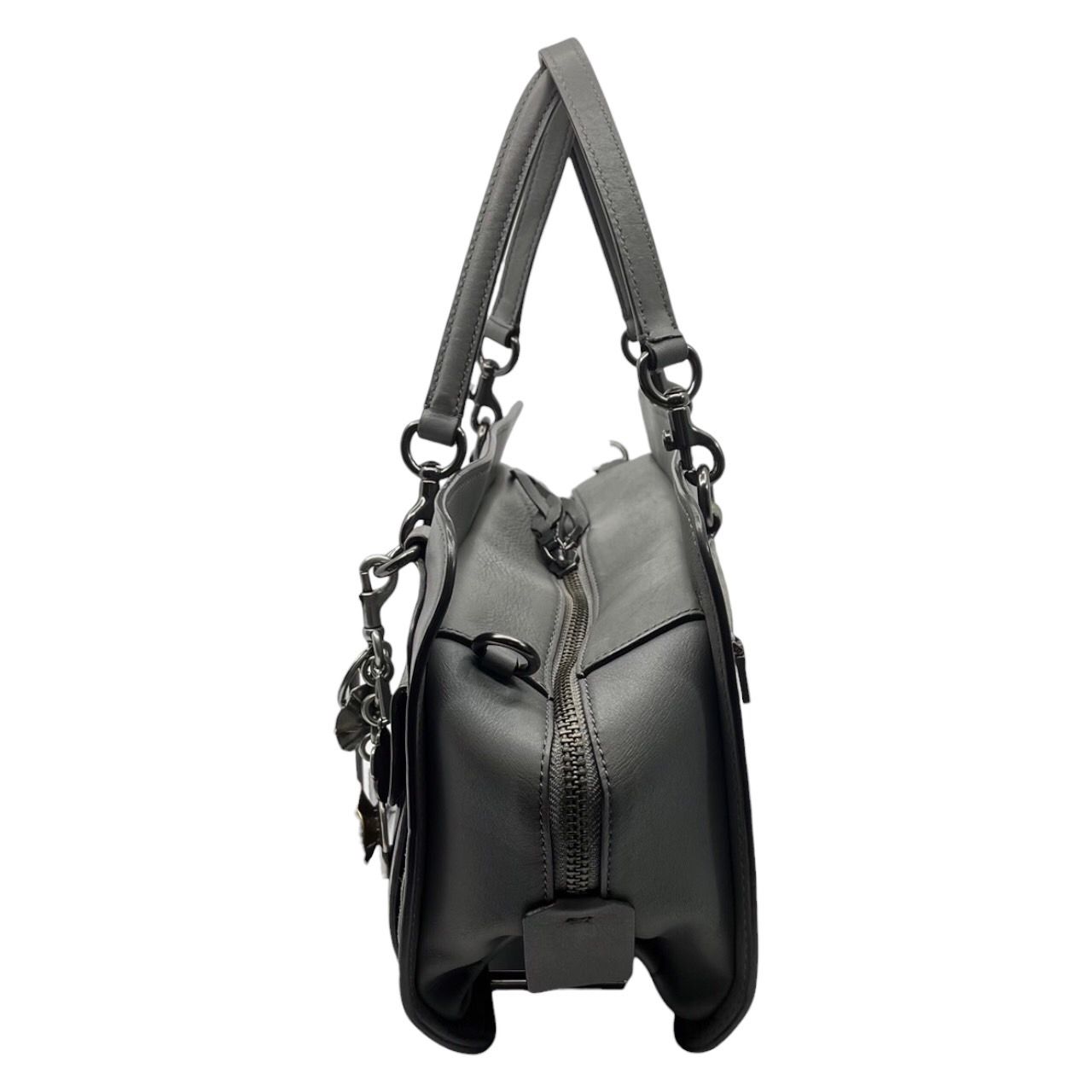 COACH(コーチ) Studded decoration 2WAY smooth leather bag/スタッズ 