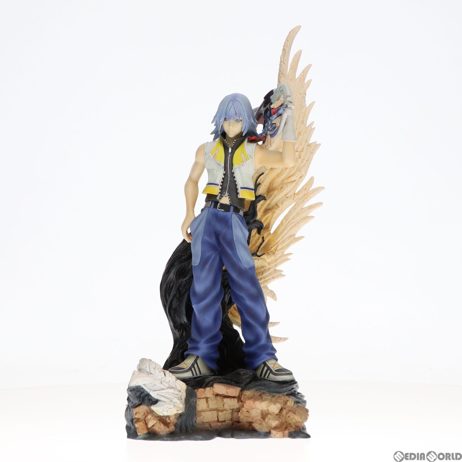 STATIC ARTS(スタティックアーツ) リク KINGDOM HEARTS II(キングダム ハーツ2) 完成品 フィギュア(ST-009)  スクウェア・エニックス - メルカリ