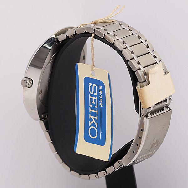 【レア】 SEIKO セイコー プレスマチック5146-7000 自動巻　稼働品 セイコー プレスマチック 1969年製 Ref.5146-7000 箱、タグ付き