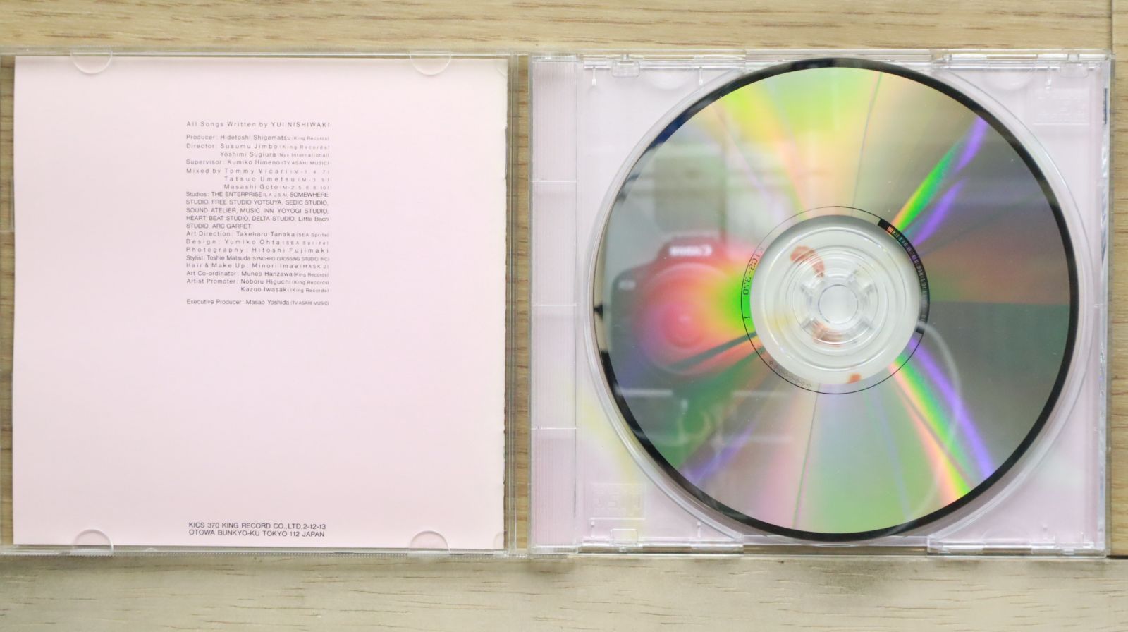 国内盤CD☆西脇唯/Yui Nishiwaki□ さよならの場所で会いま