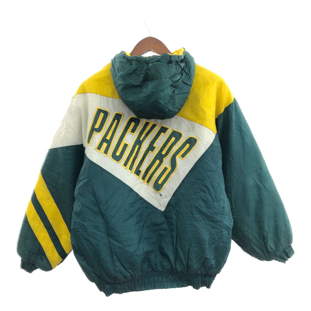 90s NFL LOGO7 PACKERS ナイロンジャケット 90年代 LOGO7 NFL グリーンベイ・パッカーズ ナイロン