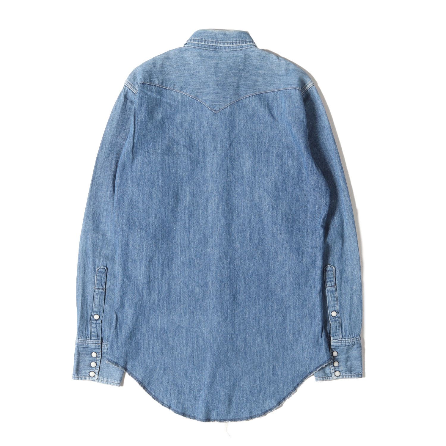 Wrangler ラングラー シャツ サイズ:14 1/2×33 70s 27MW 白タグ