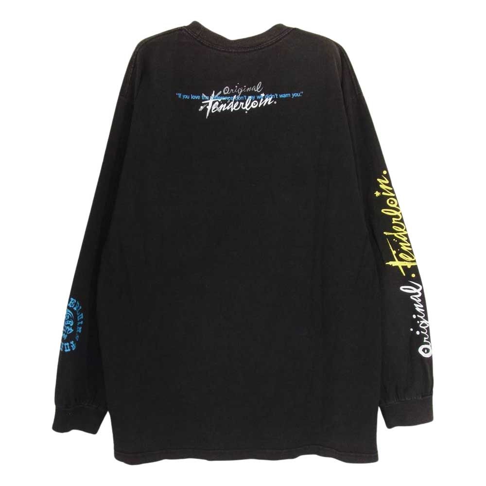 TENDERLOIN テンダーロイン L/S T.W.B.P.M 三猿 ボルネオスカル ロンT ロングスリーブ Tシャツ ロンT ブラック系 L【中古】  - メルカリ