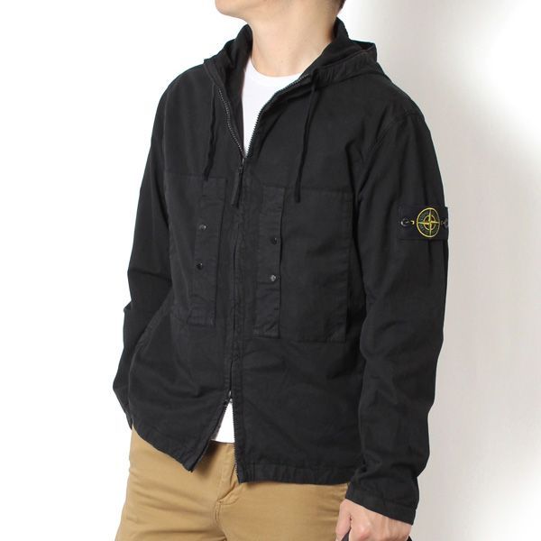 【関税込み】Stone  ジャケット STONE ISLAND(ストーンアイランド) ナイロンサテン ガーメント