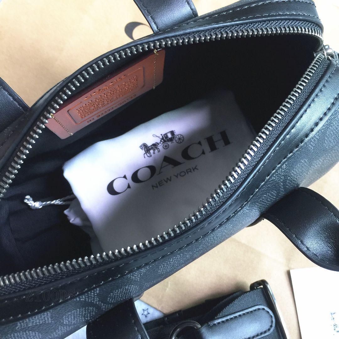 新品 コーチ（COACH） ボストンバッグ CA186 ハンドバッグ メンズバッグ 大容量 高級デザイン - メルカリ