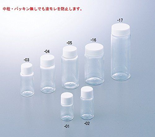 新着商品 ニッコー ハンセン PETスクリューバイアル 100mL 50本入り 1-9630-17