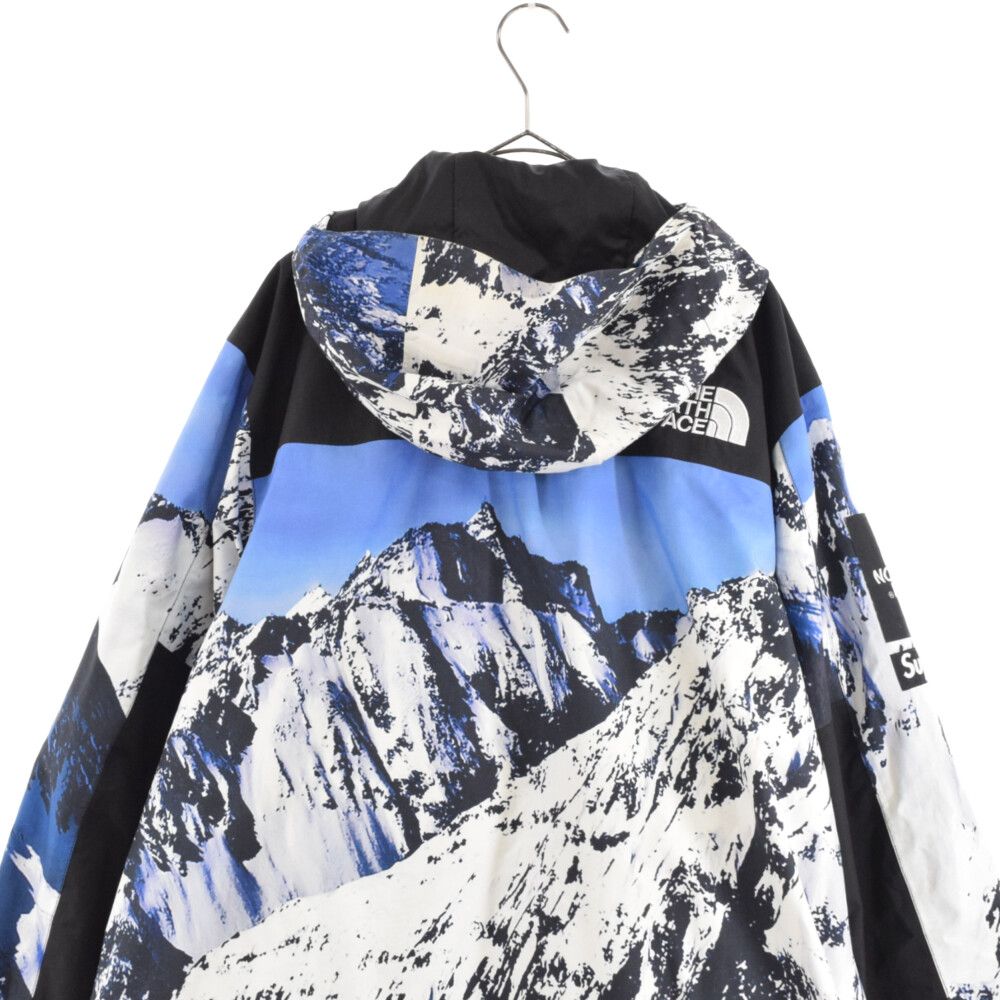 SUPREME (シュプリーム) 17AW ×THE NORTH FACE Mountain Parka ザノースフェイス 雪山マウンテンパーカー  ジャケット ブルー/ホワイト NF0A3CAF - メルカリ