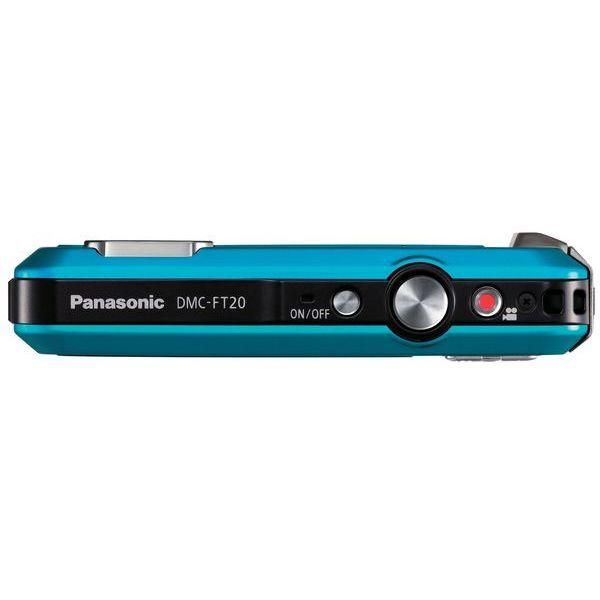 中古 美品 Panasonic LUMIX DMC-FT20 コーラルブルー - メルカリ