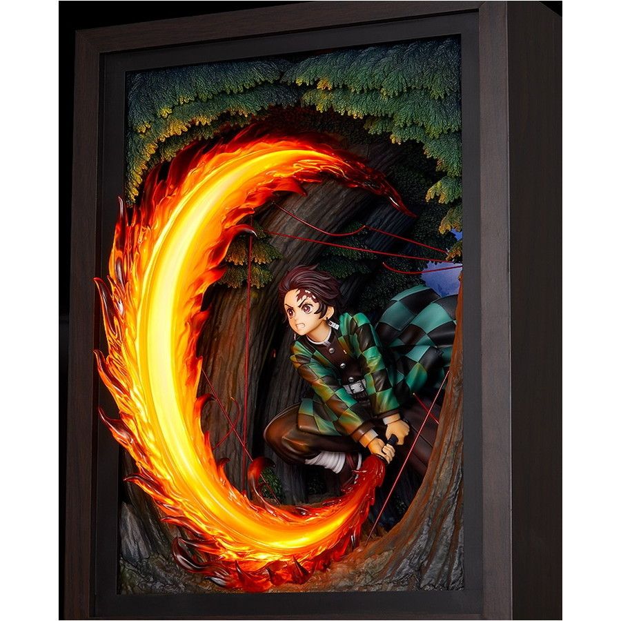 竈門炭治郎(かまどたんじろう) ヒノカミ神楽 円舞 鬼滅の刃 完成品