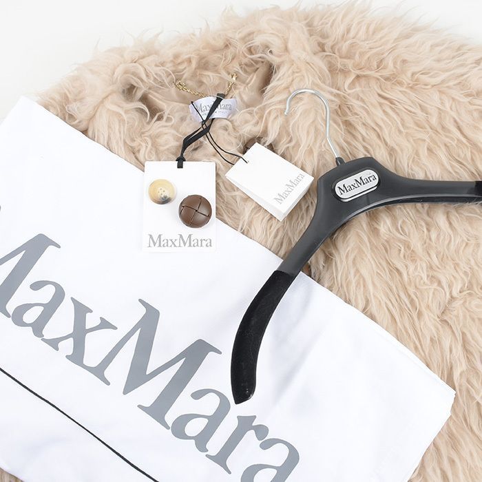 Max Mara CALAMO クルーネックケープ