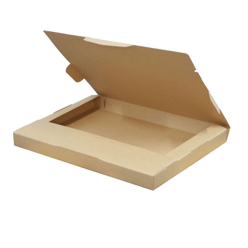 Size 100枚セット ボックスバンク フリマ ネコポス 最大サイズ ダンボール箱 100枚セット 309×226×29mm A4 クリックポスト ゆうパケット 対応 FY11-0100