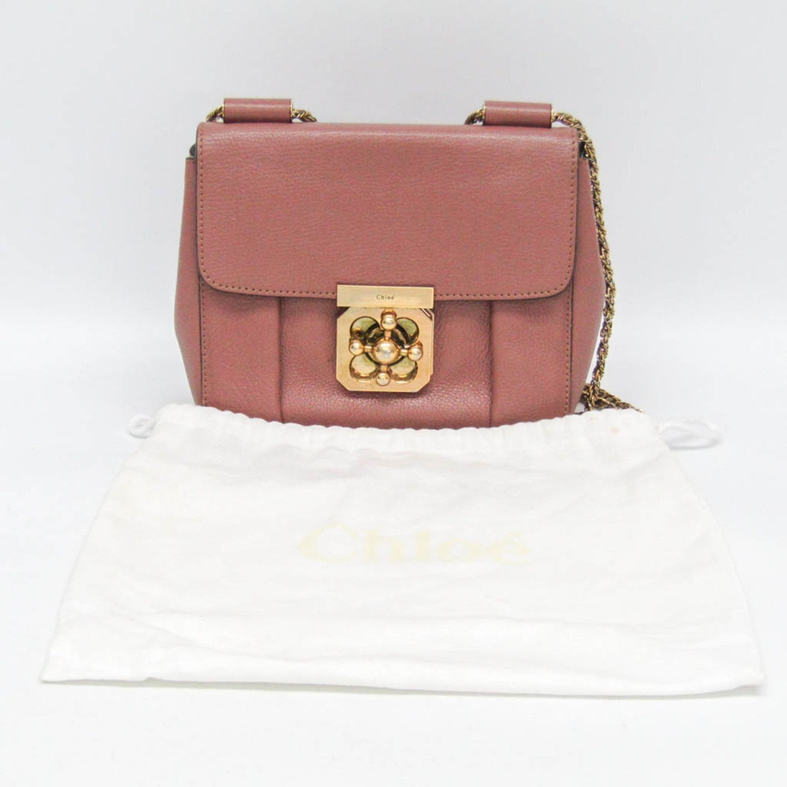 クロエ(Chloé) エルシー レディース レザー ショルダーバッグ