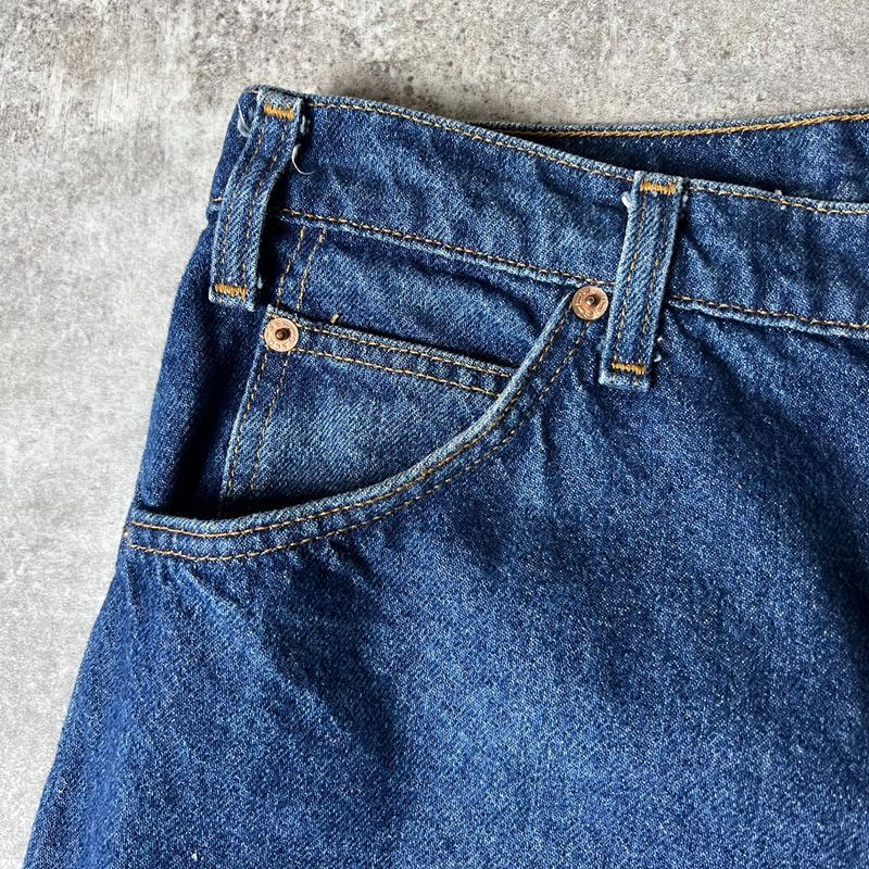 濃紺 90s USA製 Levis 518 0215 デニム パンツ 32 36 / 90年代