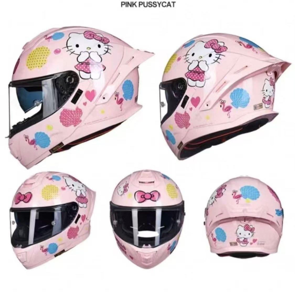 ハローキティ ジェットヘルメットバブルレンズ付きレディースヘルメット可愛い人気 ハローキティ ジェットヘルメットバブルレンズ付きレディース
