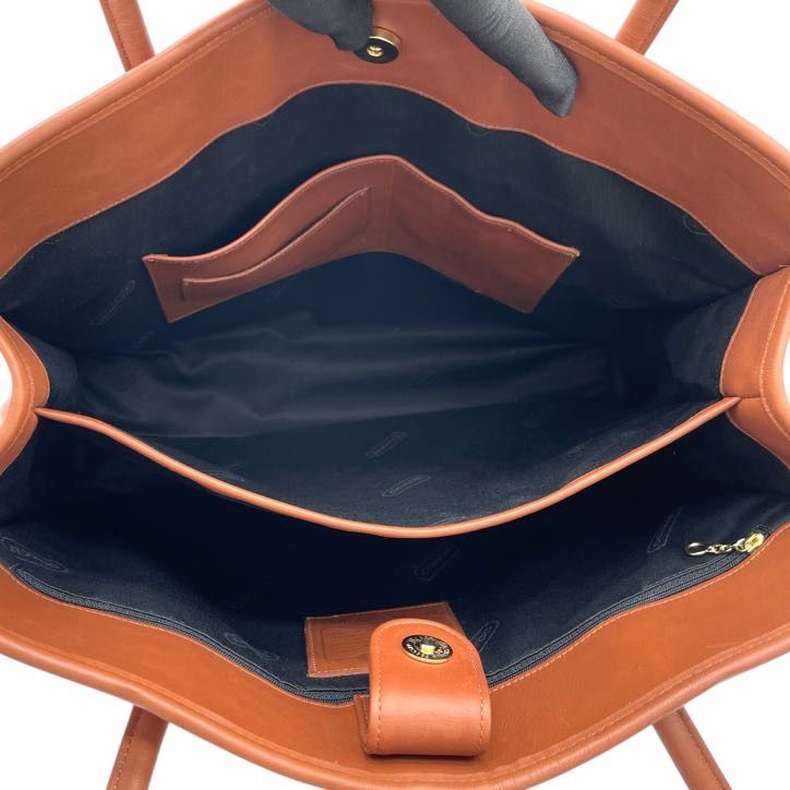 良品 オールドコーチ レザー トートバッグ グラブタンレザー お洒落 ブラウン COACH コーチ OLD COACH オールドコーチ トートバッグ 7303