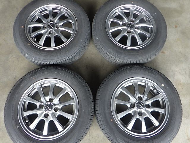 226-1079 MANARAY SPORT アルミホイール＆ラジアルタイヤ 175/70R14 2022年 4本セット - メルカリ